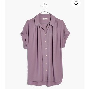 Madewell Central Drapey shirt